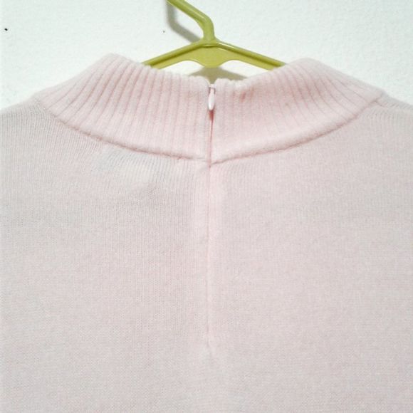 Appleseed’s blush pink tunic sweater - Picture 3 of 7